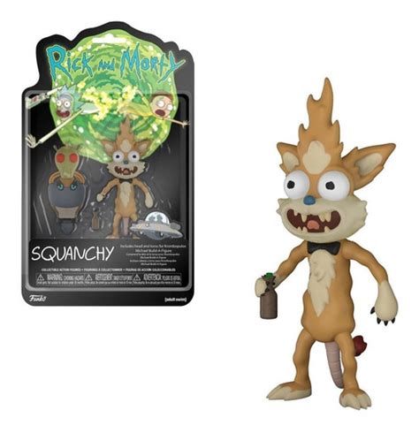 Figura Articulada Funko Squanchy Rick And Morty Nueva Original Envío Gratis