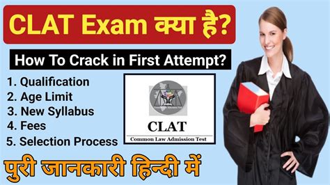 Clat Exam Details In Hindi Clat Exam Syllabus 2024 Clat Exam