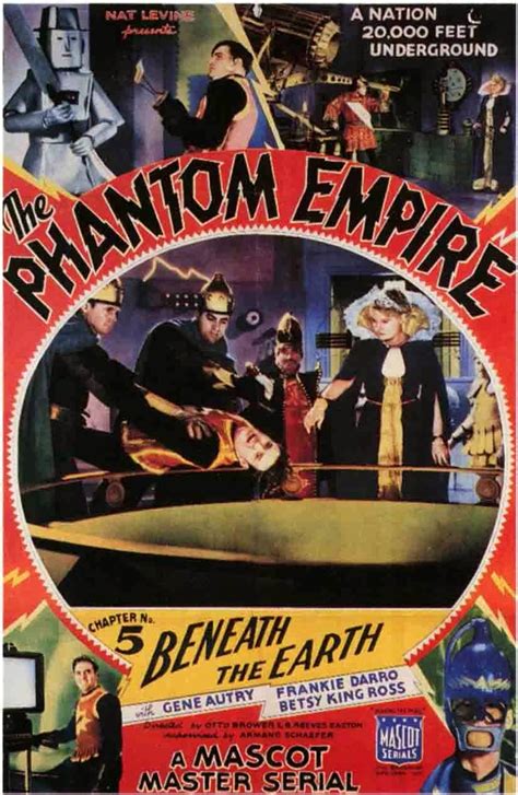 The Phantom Empire 1935 Sci Fi Horror Movies Old Movie Posters