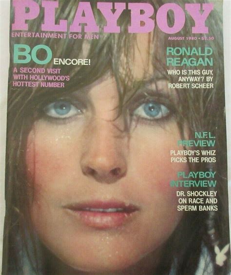 Mavin Vintage Playboy Magazine August Featuring Bo Derek With
