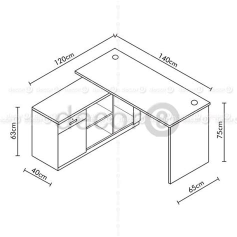 Producto Interior Design Ideas Table Dimensions L Shaped Executive