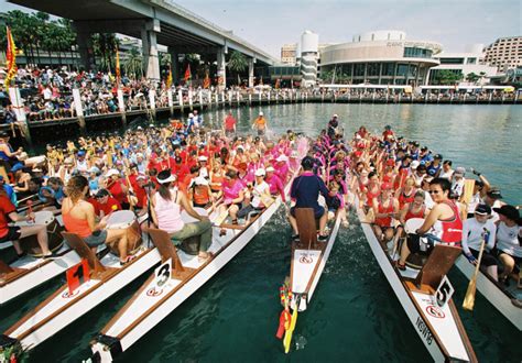 These were made of teak, but in other parts of china, different kinds of wood are used. Dragon Boat Racing - Broadsheet