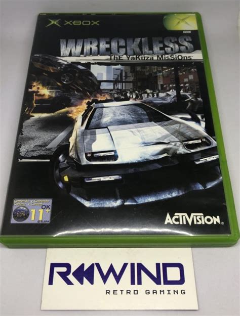 Wreckless The Yakuza Missions Xbox Rewind Retro Gaming