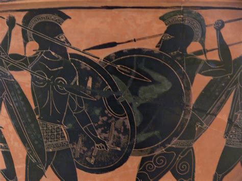 Filehoplite Fight From Athens Museum