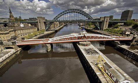Swing Bridge And Tyne Bridge Newcastle Ed Okeeffe Photography