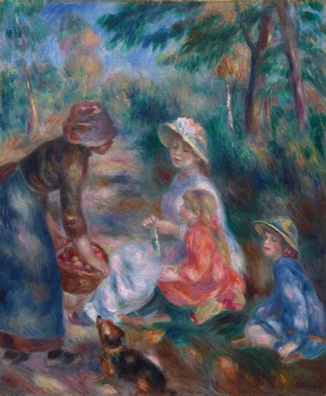 The Apple Seller By Pierre Auguste Renoir C1890 Renoir Art Renoir