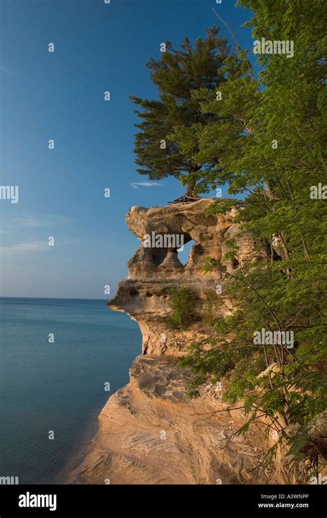 Chapel Beach Pictured Rocks Lakeshore Hi Res Stock Photography And