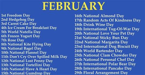 Pin By Christa Renee On Useful And Nifty Things National Holiday