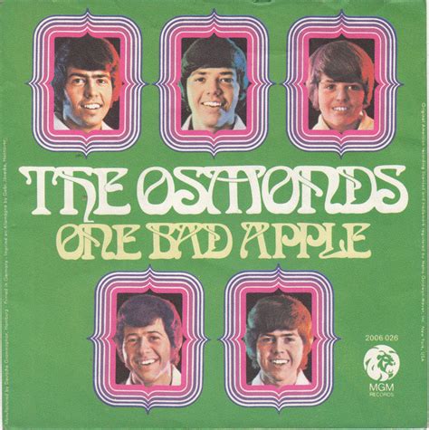 Gigadiscos The Osmonds ~ One Bad Apple 1971 Usa