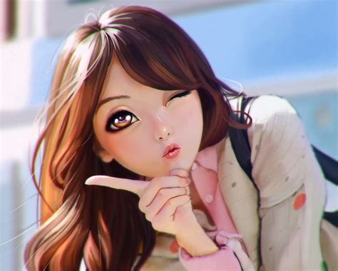 Wallpaper Face Cosplay Model Eyes Long Hair Anime Girls Glasses Black Hair Lips