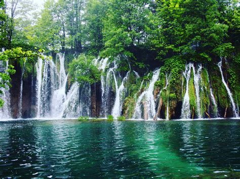 Fantastic walk among the waterfalls at Plitvice Lakes National Park