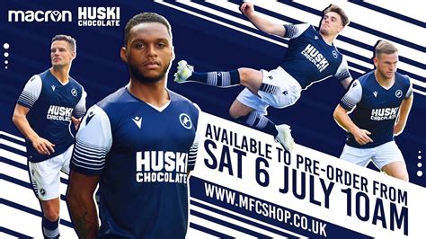 Millwall 19 20 Home Kit Revealed Footy Headlines