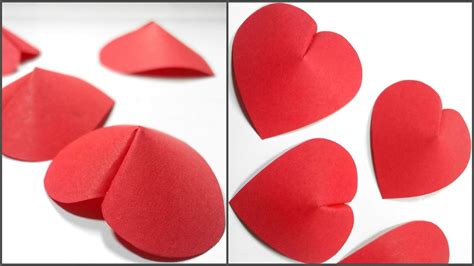 How To Make 3d Paper Heart For Decorationdiy Crafts Paper Hearts
