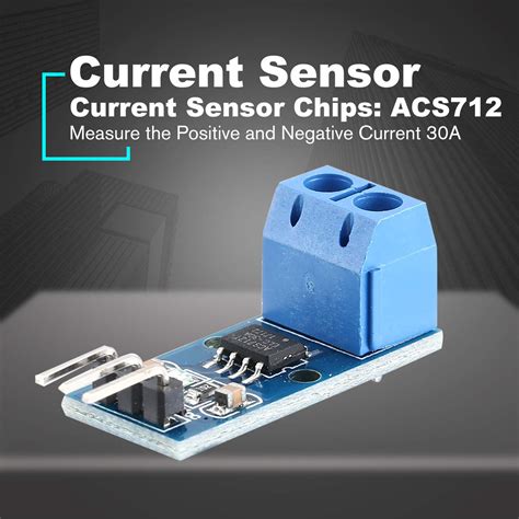 Buy Hall Current Sensor Module Mode Acs712 30a For Pin 5v Power