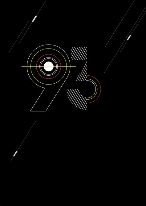 Number 93 I Designed For A Project Inspired From Hobs Of Hafele