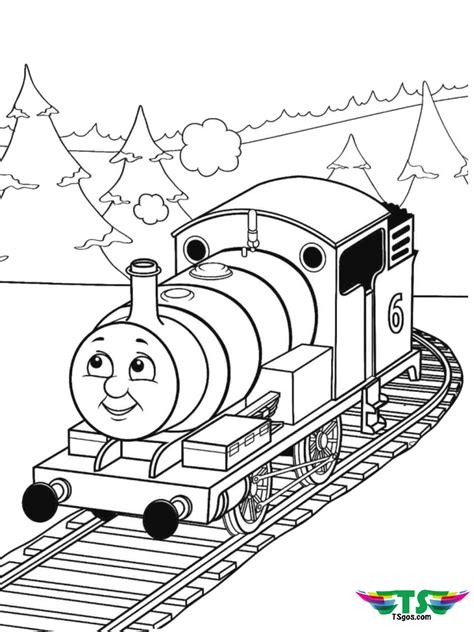 Thomas The Train Printable Coloring Pages
