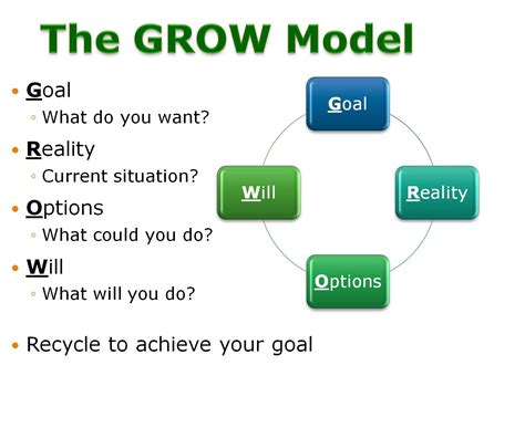 The Grow Model Motivatie Tips
