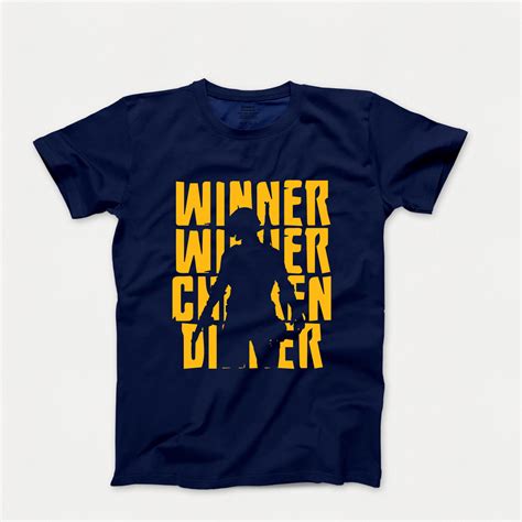 PUBG Winner Winner Chicken Dinner T Shirt Knack Customized