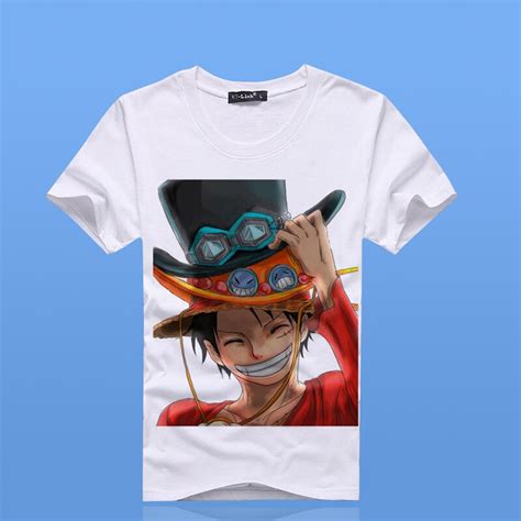 One Piece T Shirt Fashion Japanese Anime Clothing Luffy Raglan Long