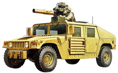 Рисунок M1046 Humvee Tow Missile Carrier на рабочий стол Бронетехника