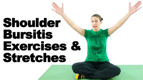 Shoulder Bursitis Exercises And Stretches Ask Doctor Jo Youtube