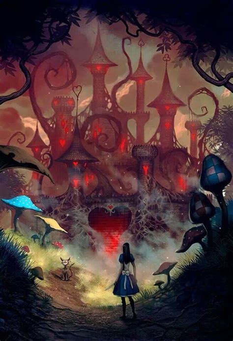 Dark Alice And Wonderland Artistic Inspiration Pinterest
