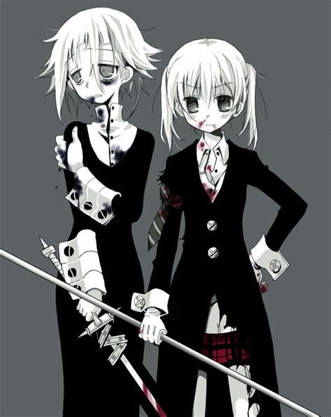 Maka Albarn Soul Evans Crona And Ragnarok Soul Eater Drawn By