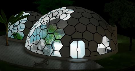 Geodesic Glass Dome Glass Geodesic Dome House Biodomes