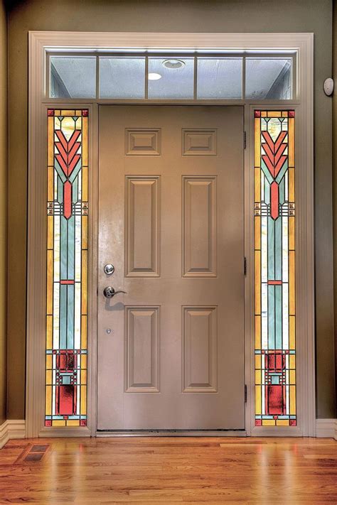 Prairie Sidelight Stained Glass Patterns Prairie Style Stained Glass