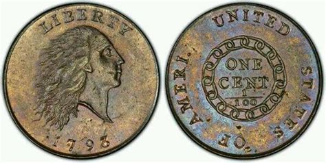 1793 Chain Large Cent American Coins Coins Rare Coins