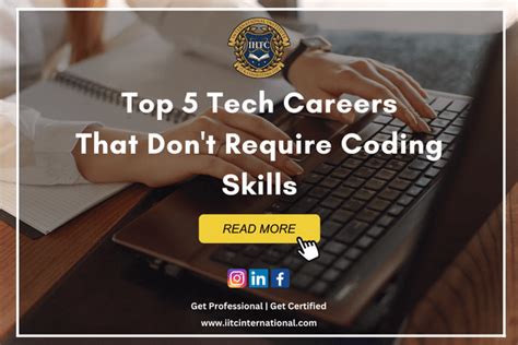 Top 5 Tech Careers That Dont Require Coding Skills Iiitc