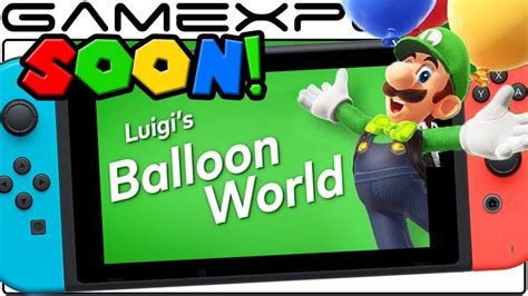 Super Mario Odysseys Luigis Balloon World Update Imminent Youtube