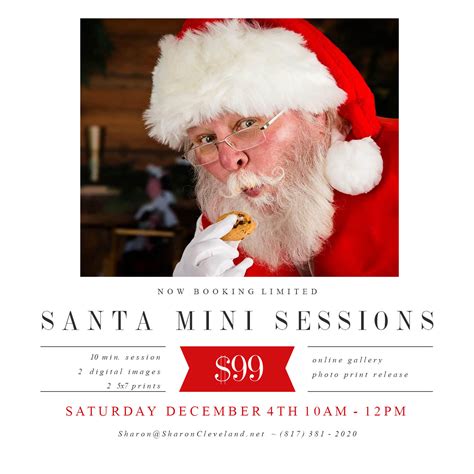 2021 Santa Mini Sessions Fort Worth Newborn Photographer 2021 Santa