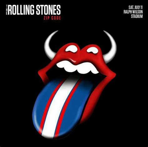 Zip Code 2015 Tour Posters Rolling Stones Concert Rolling Stones Rolling Stones Poster