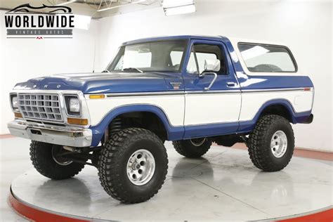 Two Tone 1979 Ford Bronco Is A Lifted Looker Worth Drooling Over