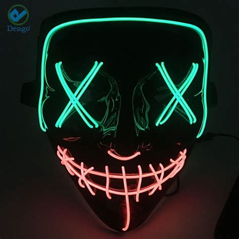 The New Style Has Arrived Cheap And Stylish Halloween Led Cosplay Mask