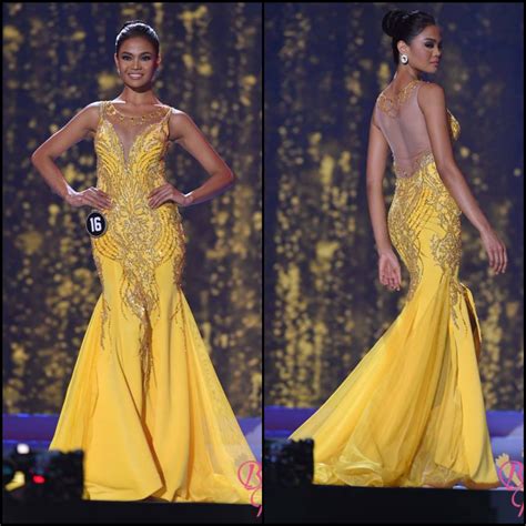 Sashes And Tiaras Miss Philippines Universe Binibining Pilipinas 2016 Evening Gown Recap