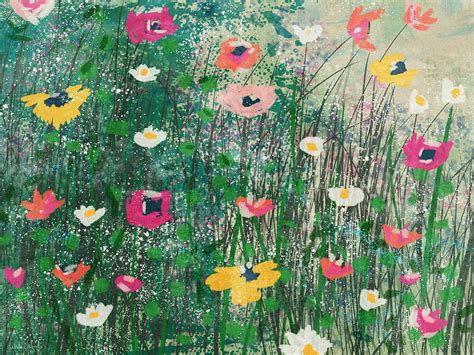 Wildflowers Art By Linda Woods Mixed Media By Linda Woods Pixels