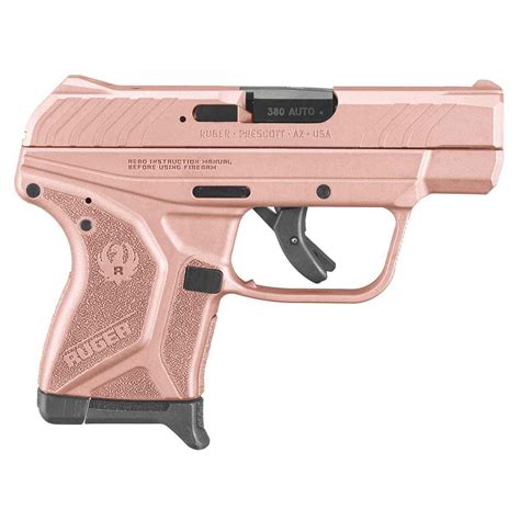 Ruger Lcp Ii 380 Auto Acp 275in Rose Gold Pistol 61 Rounds Rose