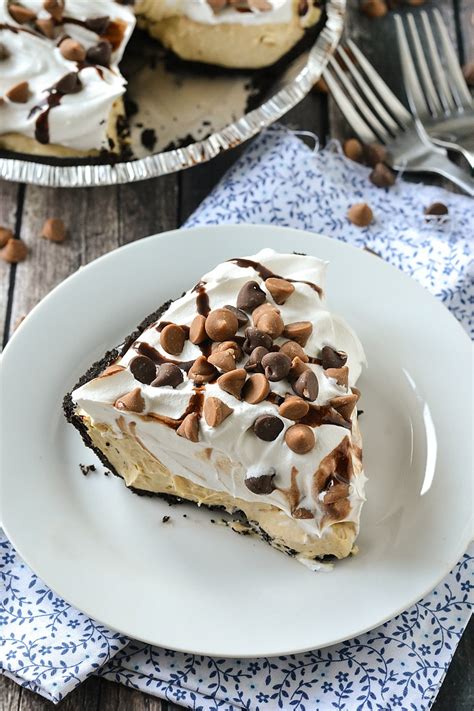 In a small bowl, combine gelatin and 2 tablespoons cold. No-Bake Peanut Butter Pie - Mother Thyme
