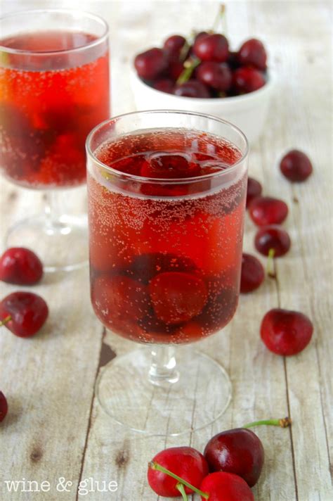 Cherry Sangria Sweet And Tart Cherries In A Sangria This Sangria