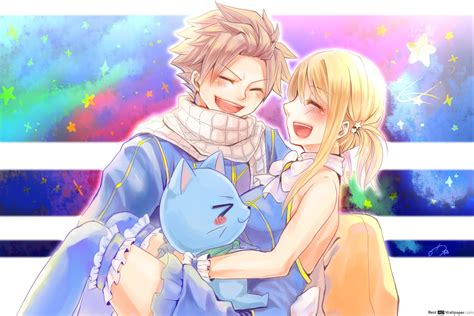 Fairy Tail Natsu And Lucy Wallpapers Top Free Fairy Tail Natsu And