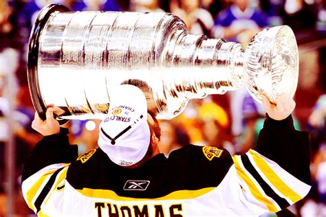 Tim Thomas And The Stanley Cup 2011 Boston Bruins Fan Art 31491569