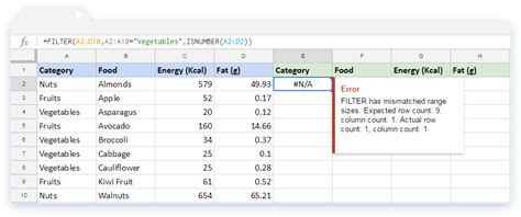 How To Use The Filter Formula In Google Sheets Sheetgo Blog