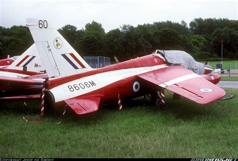 Hawker Siddeley Gnat T1 Uk Air Force Aviation Photo 2049913