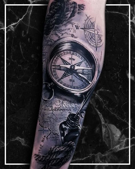 Kompass Tattoo Kreuz Tattoo Tattoos Compass Tattoo Compass My XXX Hot