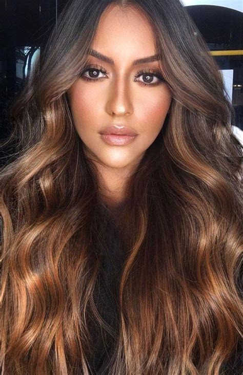 The Best Hair Color Ideas For Brunettes Caramel Flawless
