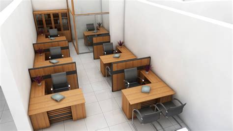 Modern Small Office Design Layout