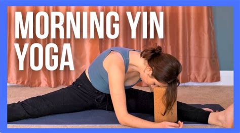 20 Min Morning Yin Yoga Full Body Stretch Yoga With Kassandra