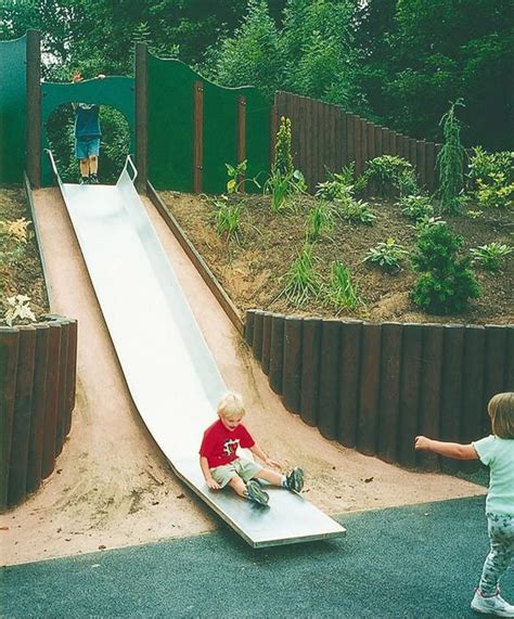 Embankment Wide Slide By Playdale Playgrounds